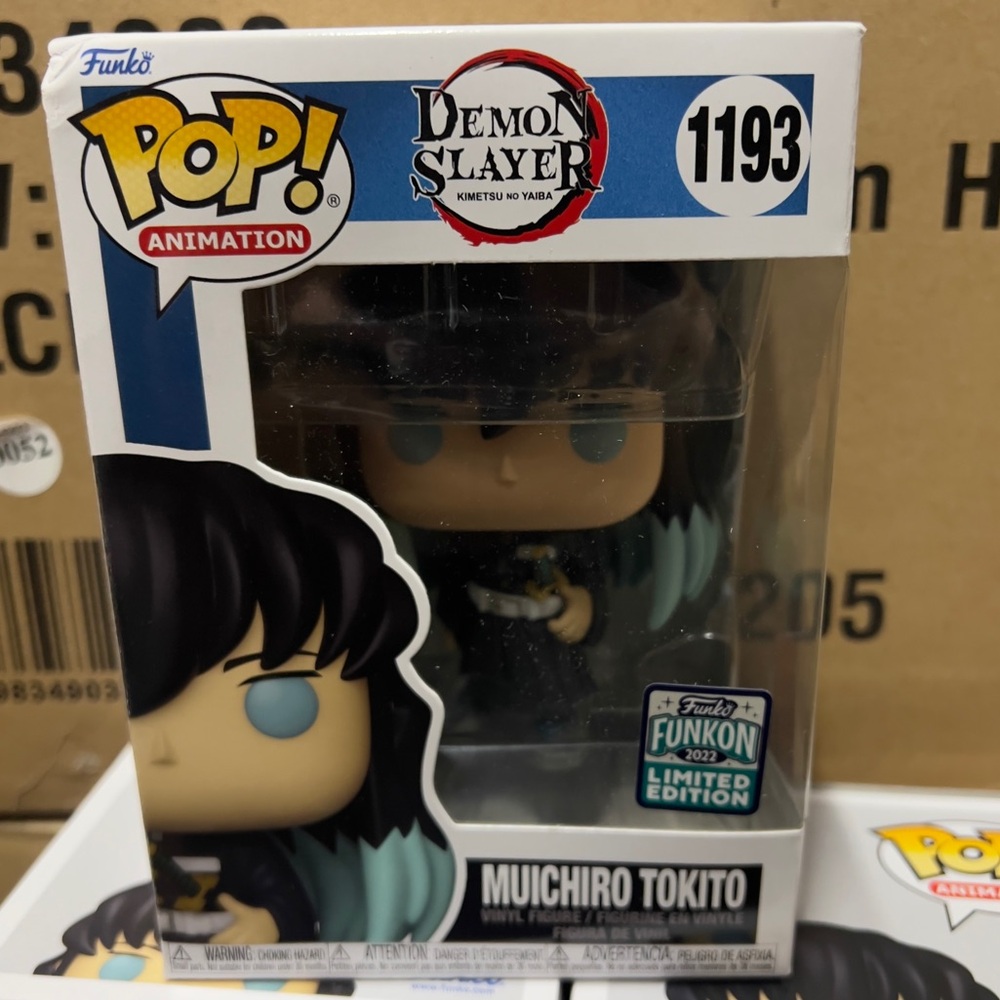 Funko Pop Demon Slayer Muichiro Tokito #1193 Funkon 2022 Exclusive